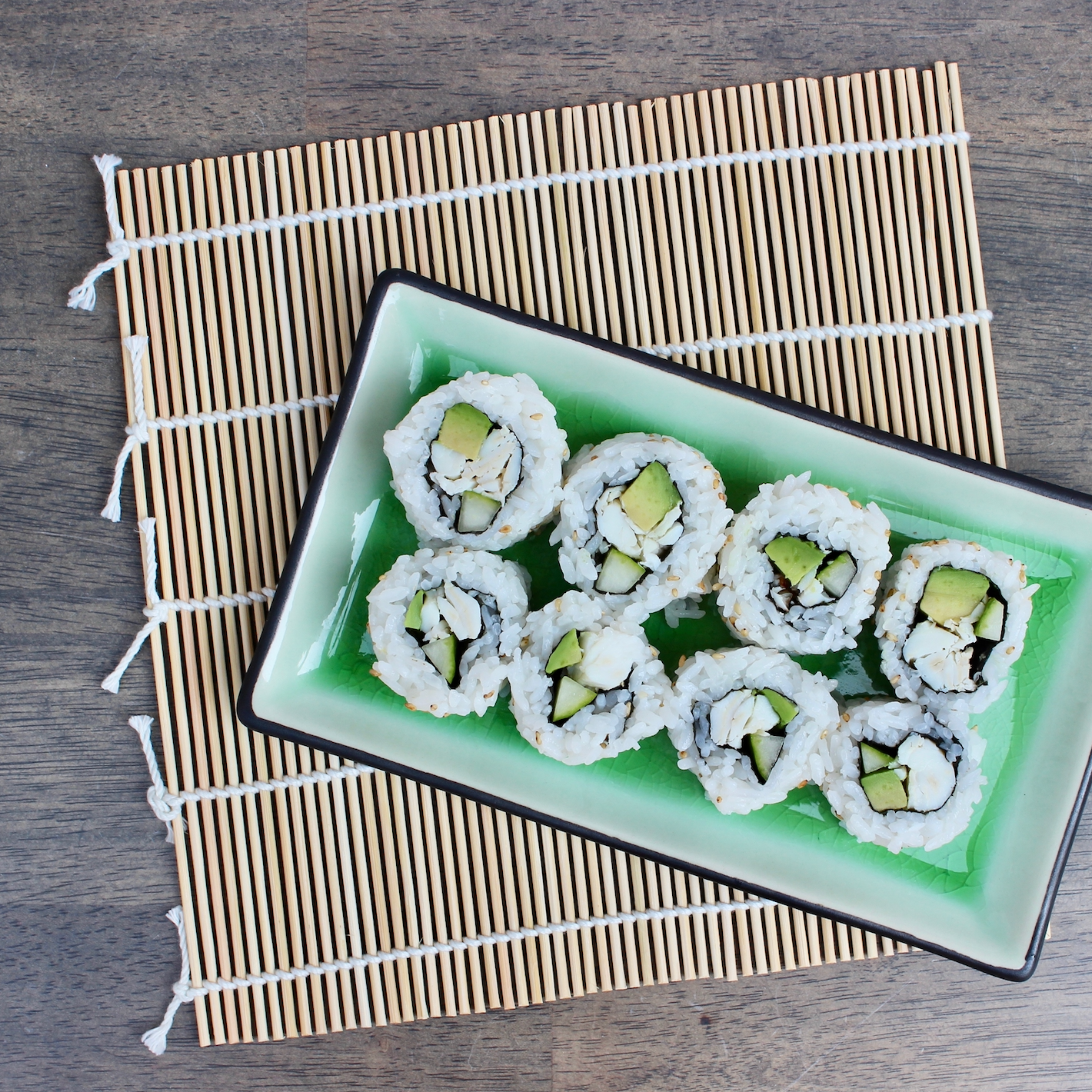 Homemade sushi, make your favorite kind
