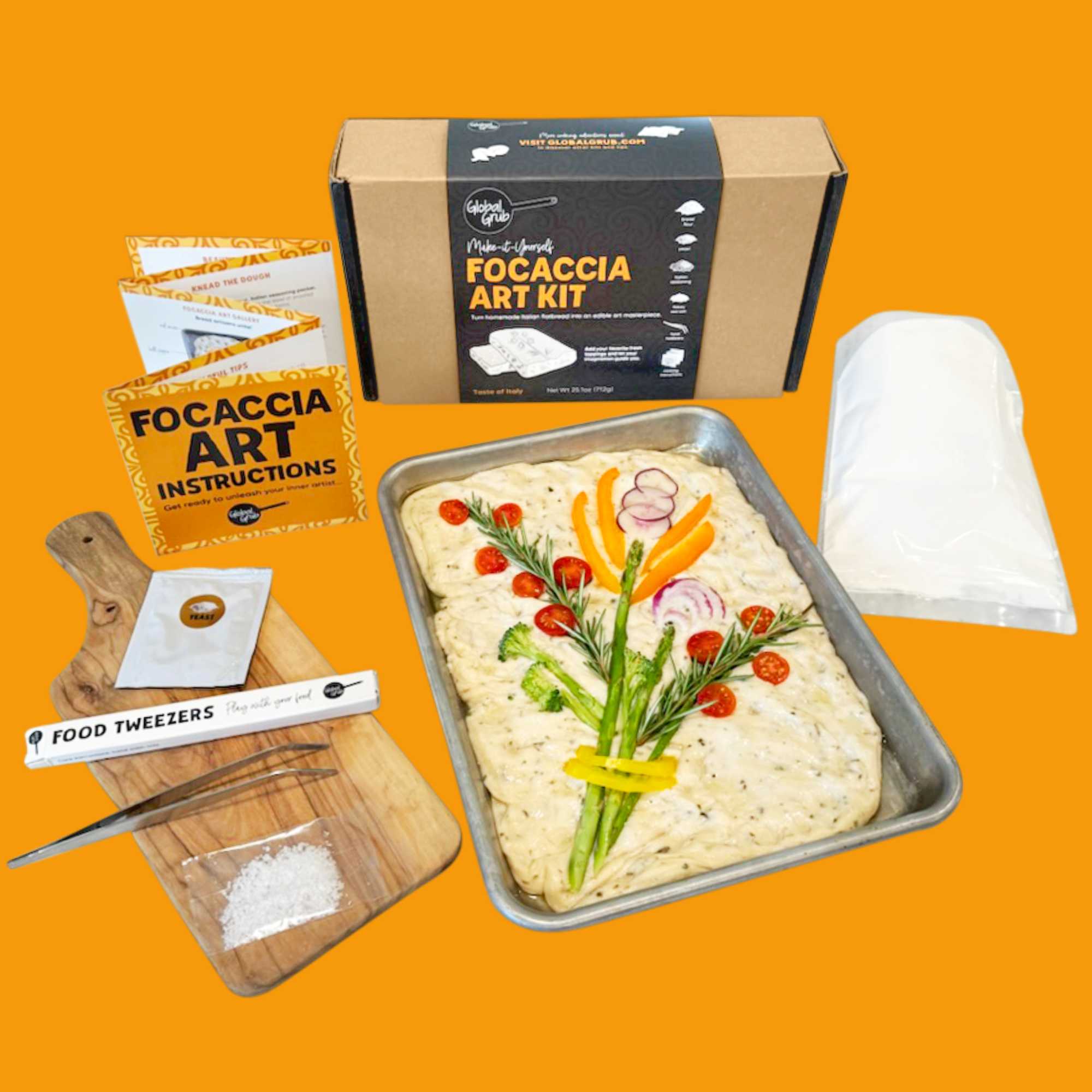 Focaccia Art Kit