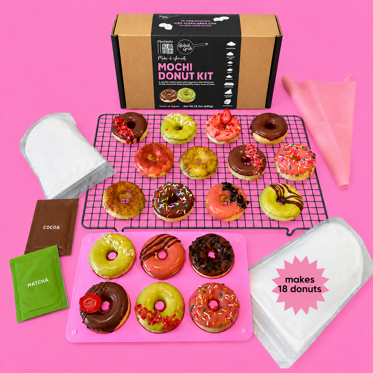 Morimoto Mochi Donut Kit