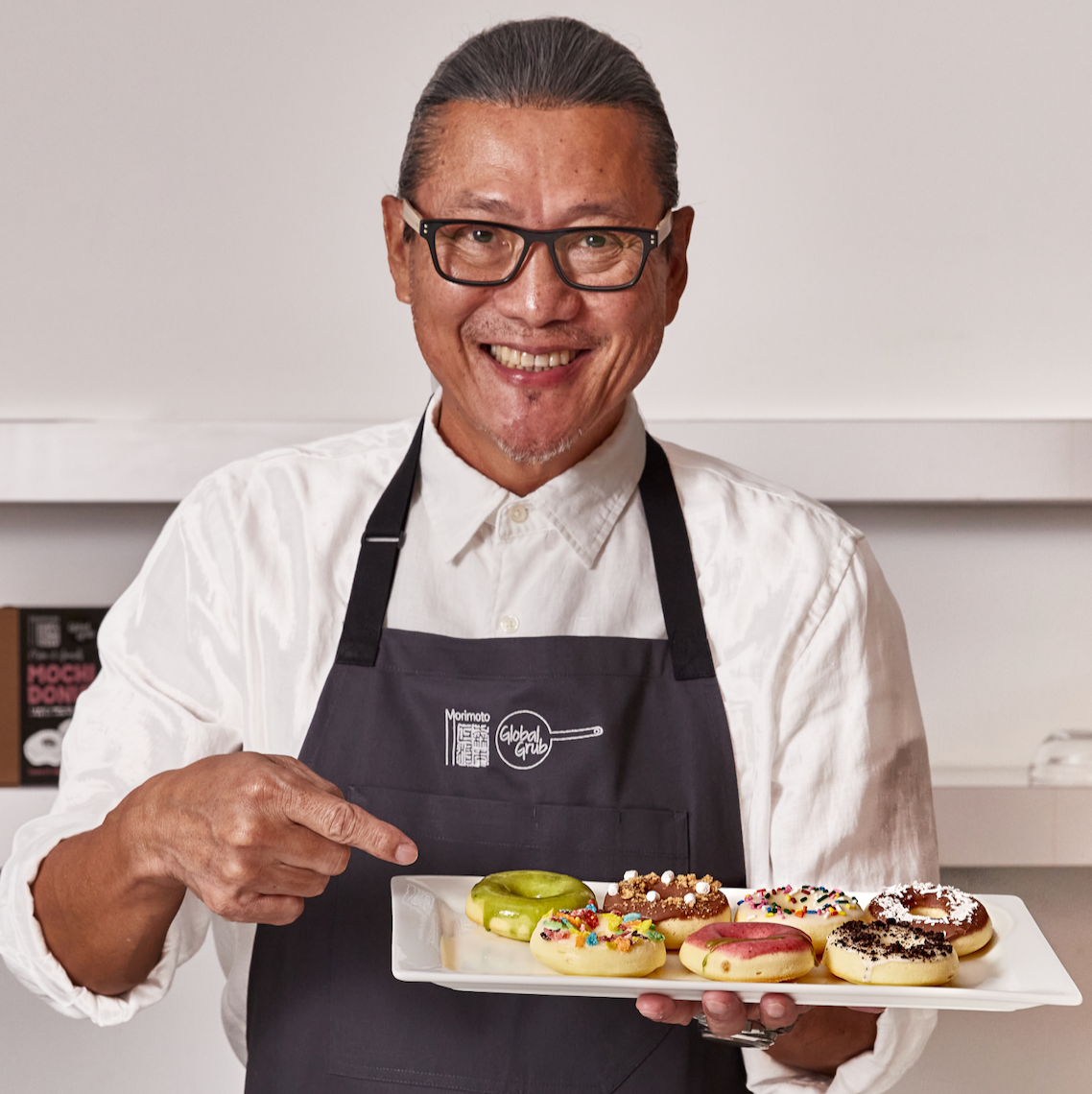 Mochi Donuts with Chef Morimoto