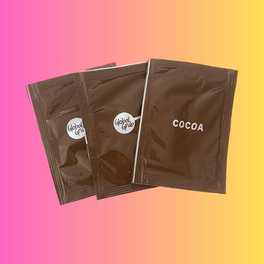 cocoa powder packets