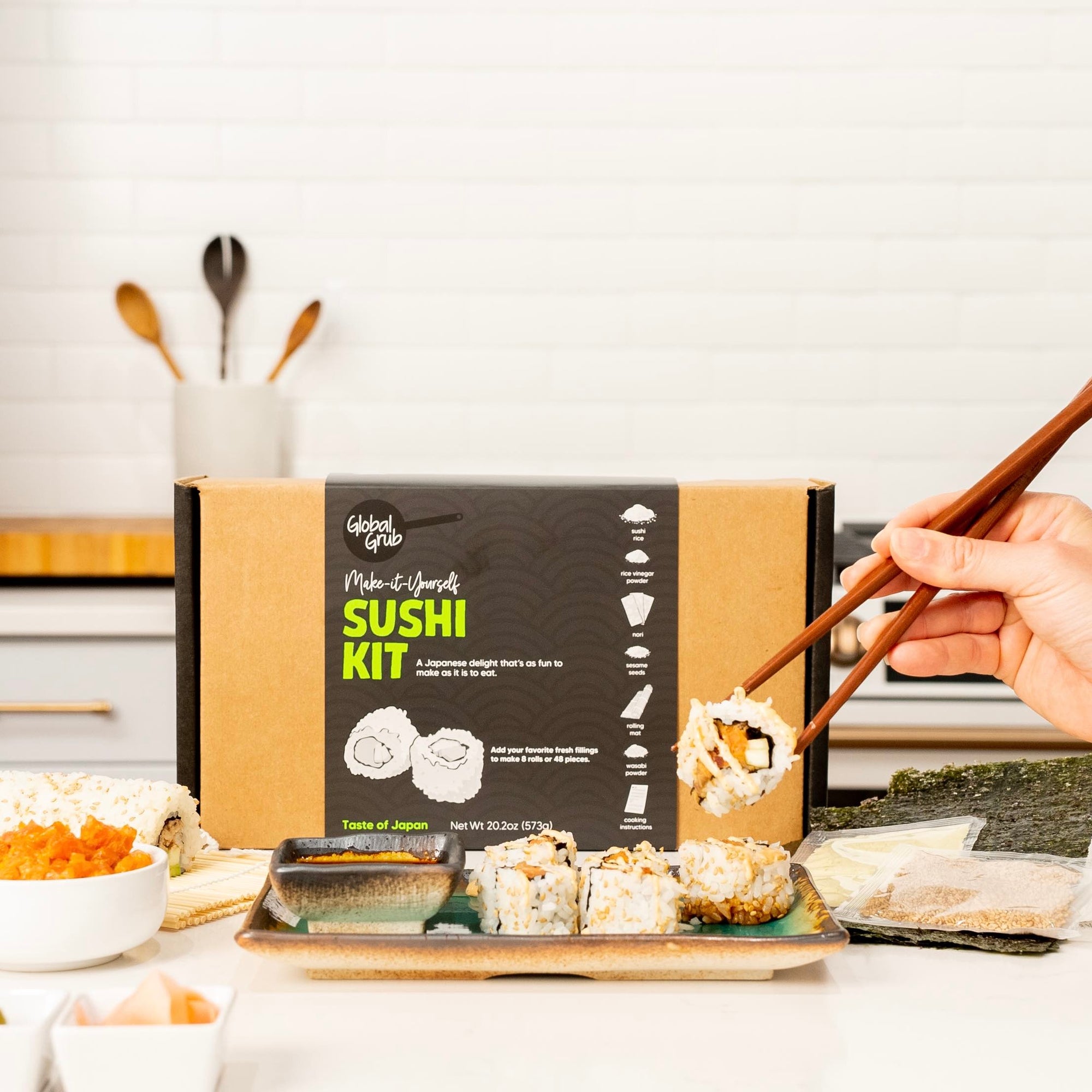 Sushi Making Kit - Make Your Own Sushi Meal Kit - Wright Brothers