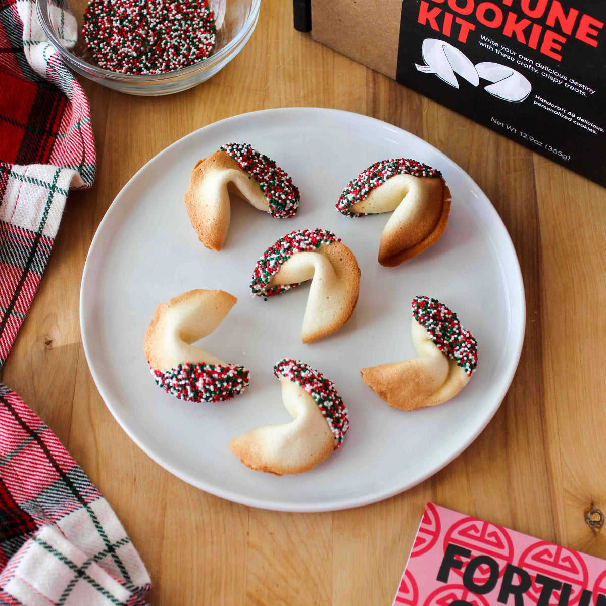 Fortune Cookie Making Kit Create Your Own Fortune Cookie Global Grub