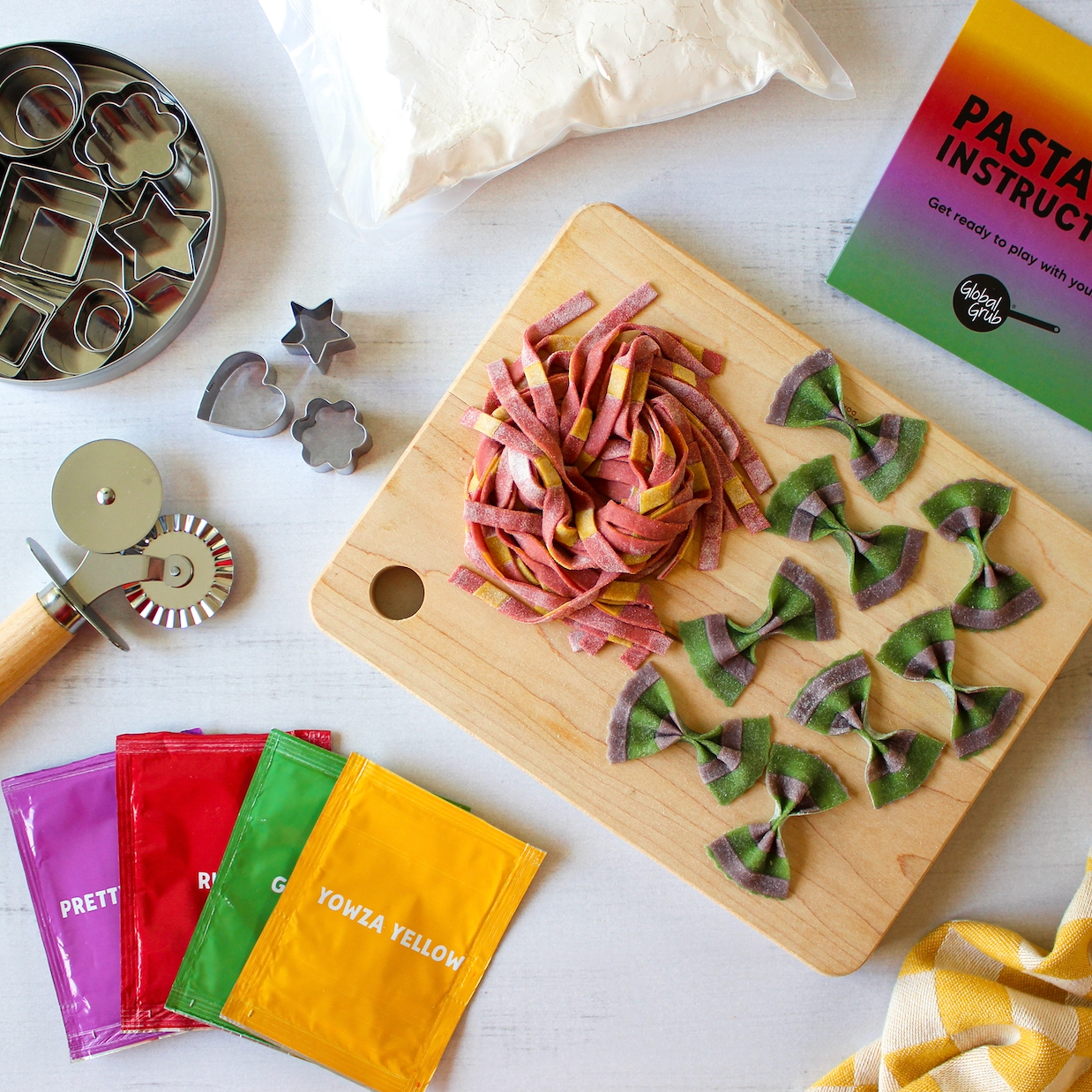 Pasta Art Kit  Make Creative Pasta with Colors from Nature – Global Grub
